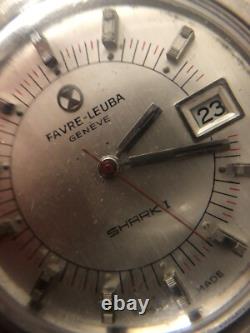 Favre Leuba Shark I Automatic Watch FL 1153 4238mm Steel Case Favre Leuba Shark I Automatic Watch FL 1153 4238mm Steel Case