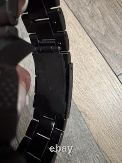 Fossil ME3080 montre automatique squelette noire acier inoxydable 5 ATM boîte