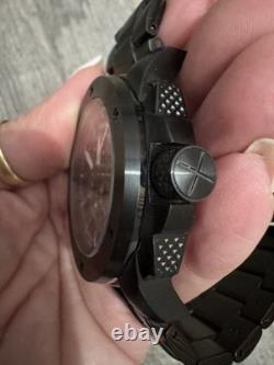 Fossil ME3080 montre automatique squelette noire acier inoxydable 5 ATM boîte
