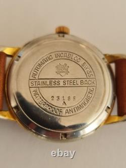 GLYCINE. Montre homme AUTOMATIC 17 rubis