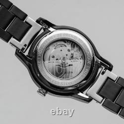 HOLZKERN Montre Homme Automatique Nightbird Érable/Noir