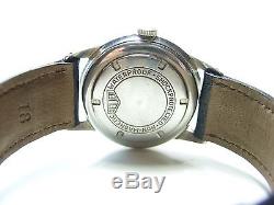 Heuer Vintage En Acier Automatique As 1361n Super Etat Old Watch
