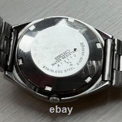Homme Seiko 5 Montre Automatique Jour Date Japon 6309-8930 Bracelet 36mm À