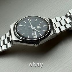 Homme Seiko 5 Montre Automatique Jour Date Japon 6309-8930 Bracelet 36mm À