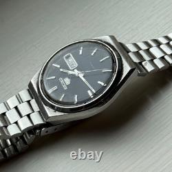 Homme Seiko 5 Montre Automatique Jour Date Japon 6309-8930 Bracelet 36mm À