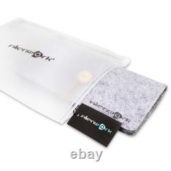 IK Montre Automatique Homme Femme Argent Bracelet en Métal Acier Squelette Fo