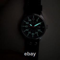 Junkers Montre Automatique Pour Homme Modèle 9.52.01.01 Montre Pilote Junkers Montre Automatique Pour Homme Modèle 9.52.01.01 Montre Pilote