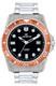 Lorenz Sport Automatique 26118dd Montre Hommes Acier Noir Automatique Virole Ara