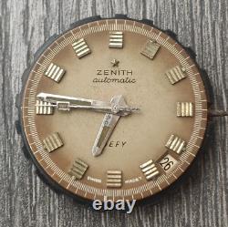 Le mouvement de montre automatique Zenith Defy A3642 pour hommes vintage