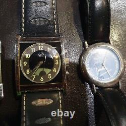 Lot 9 Montres QUARTZ Et 1 Automatique, camion Mercedes Bens Yema Seiko Citizen