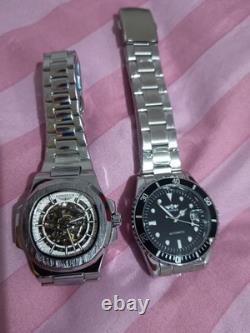 Lot De 2 Montre Automatique Homme