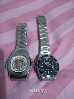Lot De 2 Montre Automatique Homme