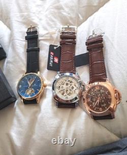 Lot De 3 Montres Automatiques Homme