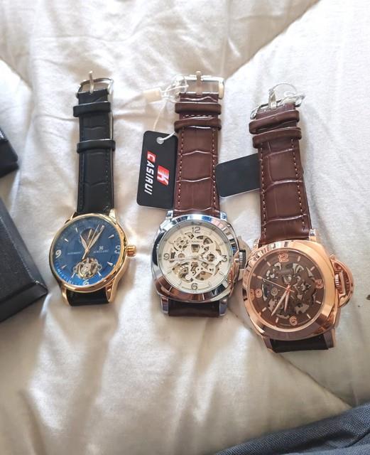 Lot De 3 Montres Automatiques Homme