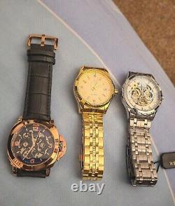 Lot De 3 Montres Automatiques Homme