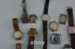 Lot de 14 montres d'homme (automatique zenith kelton kiple elix)