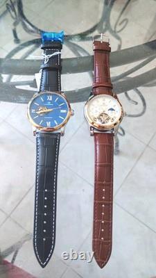 Lot de 2 Montres Homme Automatiques (Forsining & Aokulasic) Neuves