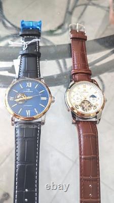 Lot de 2 Montres Homme Automatiques (Forsining & Aokulasic) Neuves