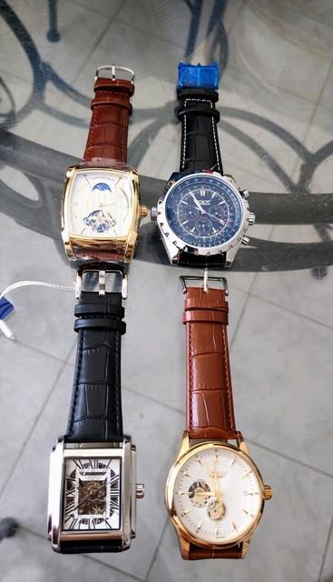 Lot De 4 Montres Homme &eacute;l&eacute;gantes (neuves) Style Classique / Squelette