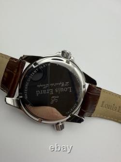 Louis Erard Automatic 72411 Montre Homme Auto Acier/Cuir Jour/Date 100m