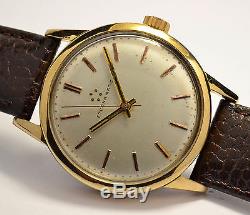 Montre Ancienne Eterna Matic Automatique Pl/or 1960 Vintage Watch