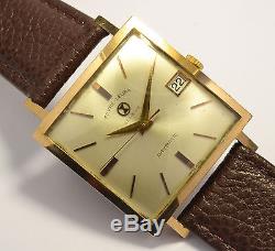 Montre Ancienne Favre Leuba Geneve Automatique En Or 18k750 Vintage Watch Fl1152