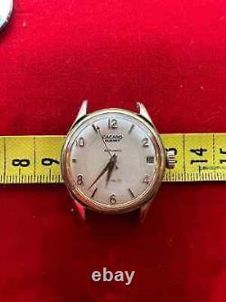 MONTRE A DATE ROTOMATIC CACARD GUERET fonctionne automatique RARE