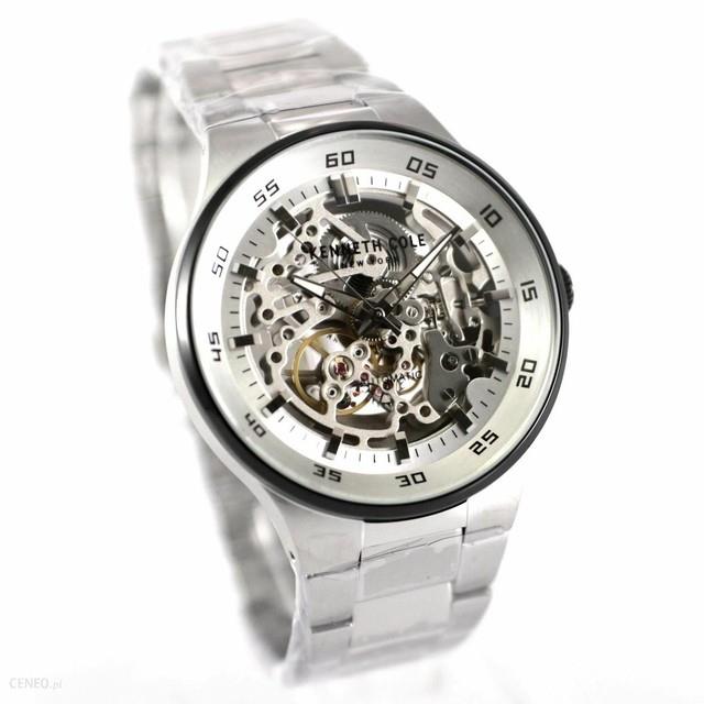 Montre Homme Kenneth Cole. Automatique Cadran Squelette En Argent. 299,00 Neuf
