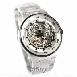 MONTRE Homme Kenneth Cole. Automatique Cadran Squelette en Argent. 299,00 NEUF
