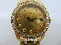 MONTRE LOBOR AURUS 18 Carats Automatique avec Pierres SWAROVSKI. 299,00 Neuve