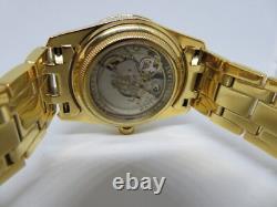 MONTRE LOBOR AURUS 18 Carats Automatique avec Pierres SWAROVSKI. 299,00 Neuve