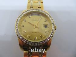 MONTRE LOBOR AURUS 18 Carats Automatique avec Pierres SWAROVSKI. 299,00 Neuve
