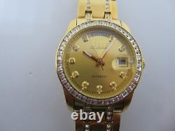 MONTRE LOBOR AURUS 18 Carats Automatique avec Pierres SWAROVSKI. 299,00 Neuve