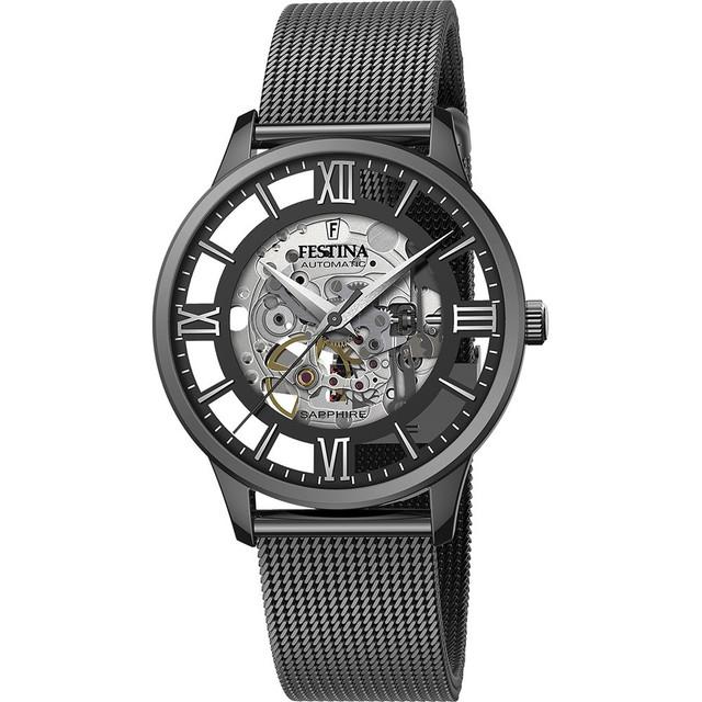 Montre Automatique Noire Festina Homme