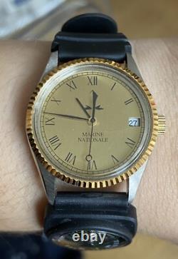 Montre Automatic Acier Marine Nationale @ Fonctionne @ Fe 5611 @ Militaire Watch Montre Automatic Acier Marine Nationale @ Fonctionne @ Fe 5611 @ Militaire Watch