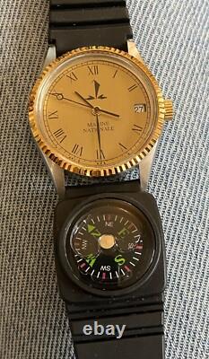 Montre Automatic Acier Marine Nationale @ Fonctionne @ Fe 5611 @ Militaire Watch Montre Automatic Acier Marine Nationale @ Fonctionne @ Fe 5611 @ Militaire Watch