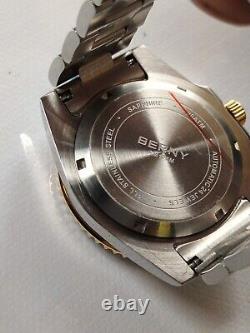 Montre Automatic Acier/Or 40mm Custom CAL NH35A Sii SEIKO Watch Classe, Mod's