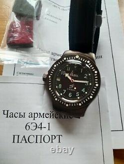 Montre Automatique Armee Russe Vostok Ratnik 6e4-1 Neuve Modèle 2014