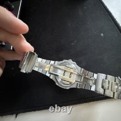 Montre Automatique Custom Mod Style Sport Luxe, Cadran Tiffany, Fond Ouvert