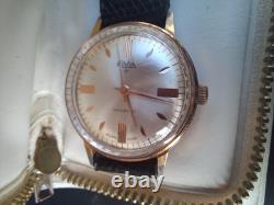 Montre Automatique Elvia Homme Vintage 1970 Etui d' origine Montres Elvia /Elvès