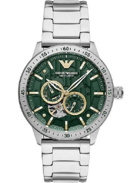Montre Automatique Homme Armani Verte Ar60053 Certificat Garantie Prix