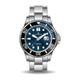 Montre Automatique Homme Lorenz 26168bb Acier Inoxydable Bleu Sub 100mt