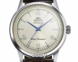 Montre Automatique Homme Orient RA-BB0003Y30B Cuir Bambino 38mm Cadran Ivoire