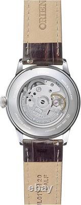 Montre Automatique Homme Orient RA-BB0003Y30B Cuir Bambino 38mm Cadran Ivoire