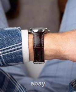 Montre Automatique Homme Orient RA-BB0003Y30B Cuir Bambino 38mm Cadran Ivoire