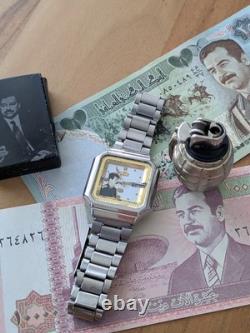 Montre Automatique Orient Saddam Hussein Irak Rare Atypique Format TV Collector Montre Automatique Orient Saddam Hussein Irak Rare Atypique Format TV Collector