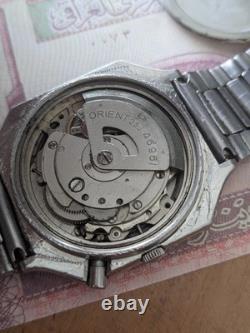 Montre Automatique Orient Saddam Hussein Irak Rare Atypique Format TV Collector Montre Automatique Orient Saddam Hussein Irak Rare Atypique Format TV Collector