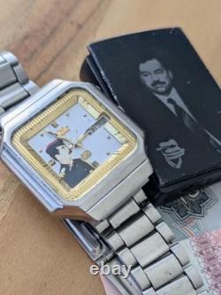 Montre Automatique Orient Saddam Hussein Irak Rare Atypique Format TV Collector Montre Automatique Orient Saddam Hussein Irak Rare Atypique Format TV Collector