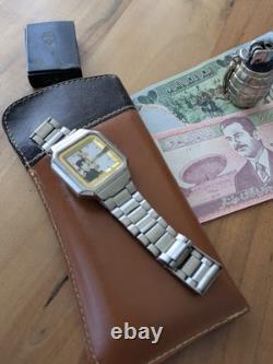 Montre Automatique Orient Saddam Hussein Irak Rare Atypique Format TV Collector Montre Automatique Orient Saddam Hussein Irak Rare Atypique Format TV Collector