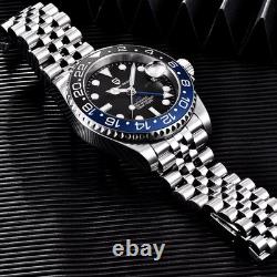 Montre Automatique PAGANI DESIGN 40mm Saphir GMT Homme Luxe